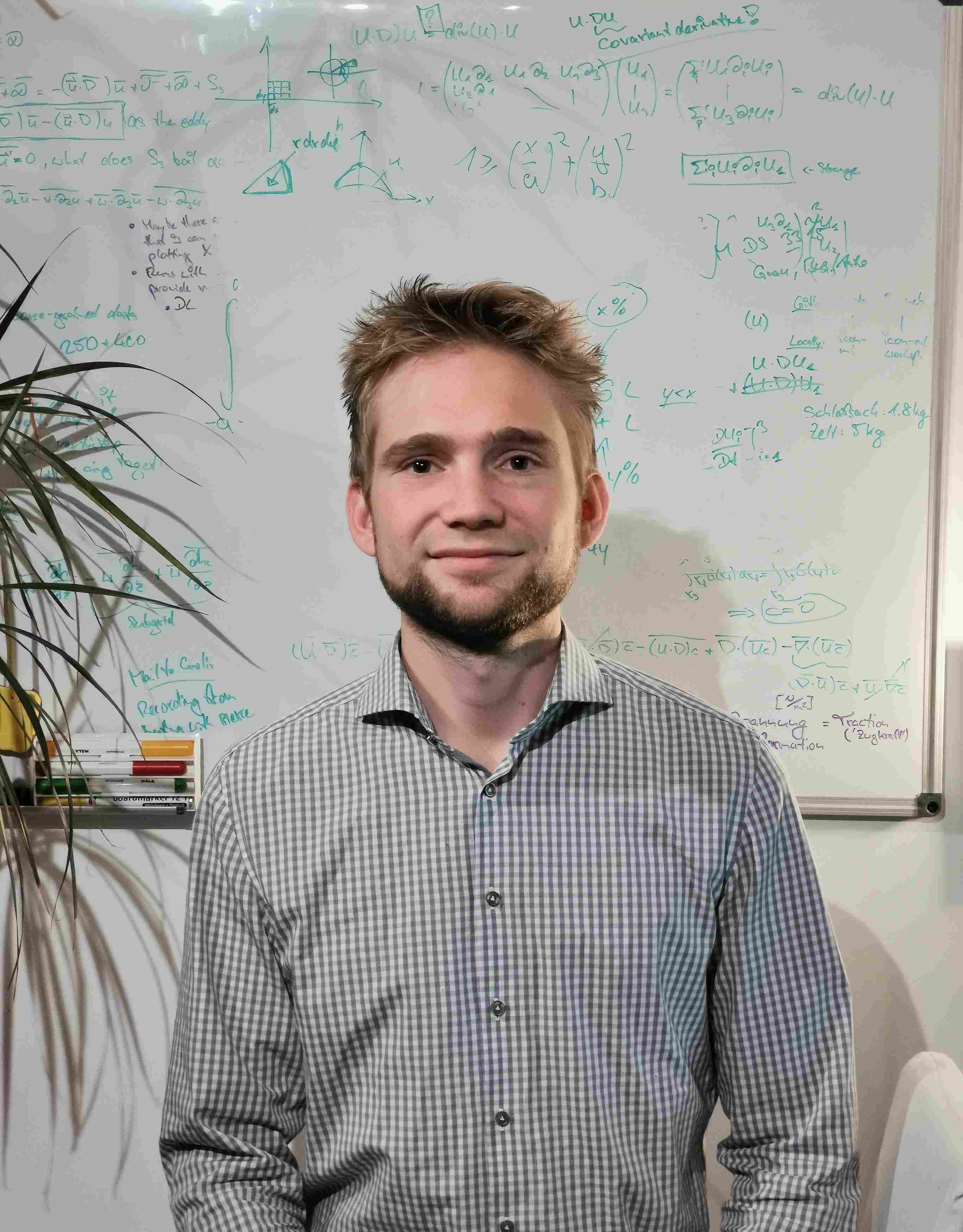 Arthur Grundner, postdoctoral researcher at the German Aerospace Center (DLR).